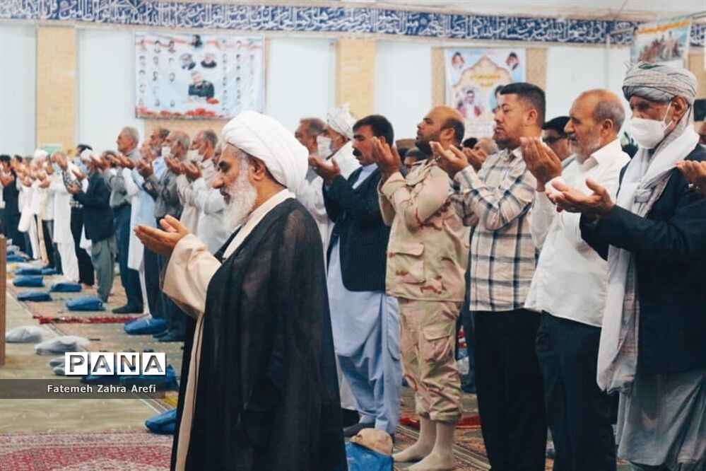اقامه نماز عید سعید قربان در زابل