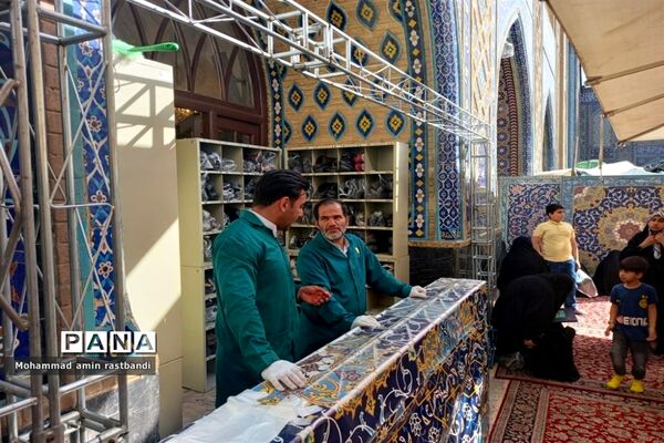 حال و هوای حرم رضوی از قربان تا غدیر