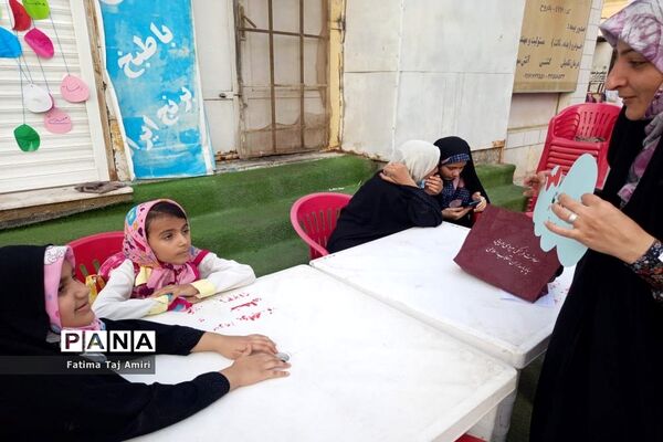 ایستگاه عیدانه نقاشی در بوشهر