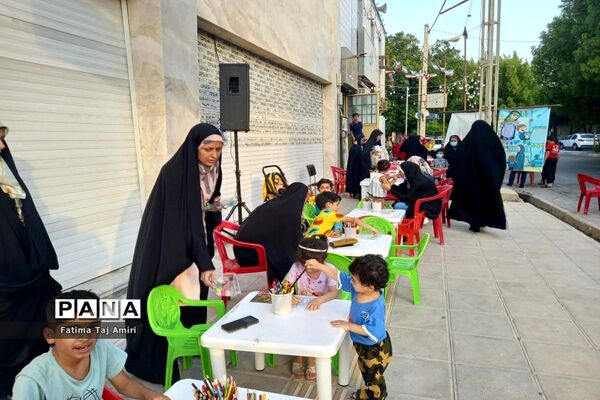 ایستگاه عیدانه نقاشی در بوشهر