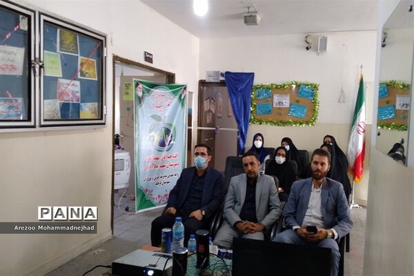 آیین افتتاح اتاق بهداشت در دبیرستان شهید ملاآقایی قرچک