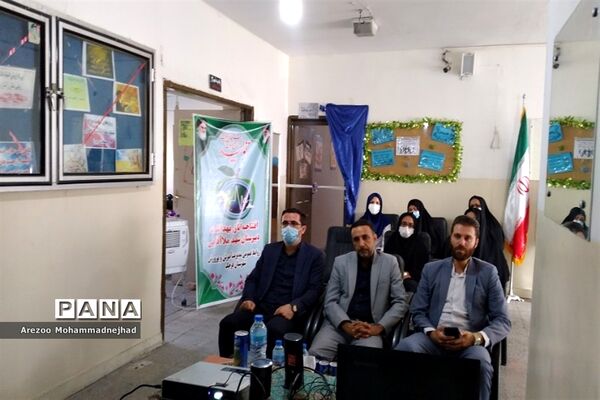 آیین افتتاح اتاق بهداشت در دبیرستان شهید ملاآقایی قرچک