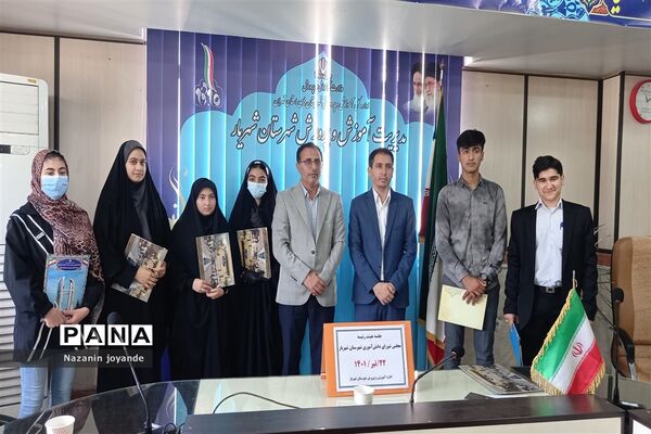 هم‌اندیشی مدیر آموزش و پرورش شهریار با اعضا هیات رئیسه مجلس دانش‌آموزی