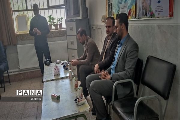 بازدید معاون پرورشی و فرهنگی اداره‌کل آموزش و پرورش استان اصفهان از مدارس شهرستان فریدن