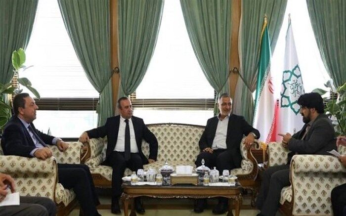 دیدار وزیر امور محلی و محیط‌زیست سوریه با شهردار تهران