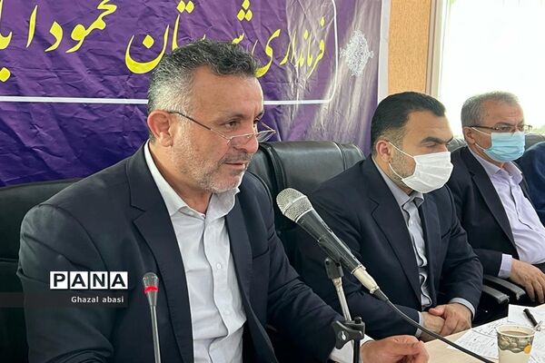 جلسه کارگروه توسعه، برنامه‌ریزی و عمران در شهرستان محمودآباد