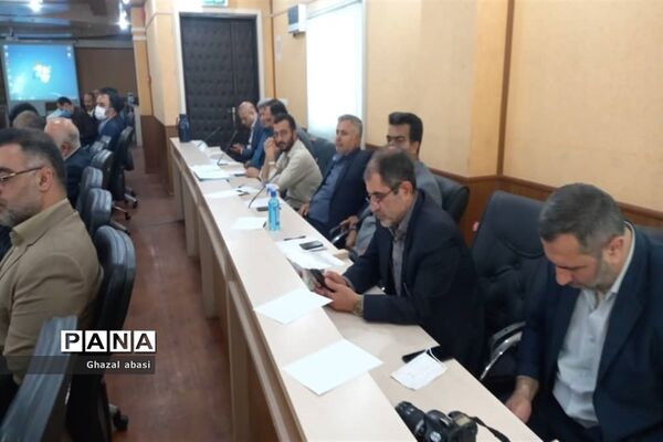 جلسه کارگروه توسعه، برنامه‌ریزی و عمران در شهرستان محمودآباد