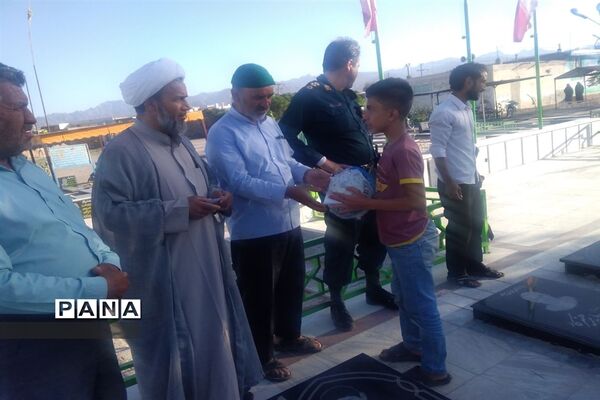 رزمایش دوچرخه‌سواری دانش‌آموزان روستای دهنو، خلیل‌آباد