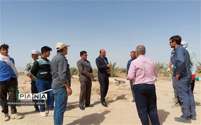 بازدید میدانی فرماندار نائین از روستای چوپانان