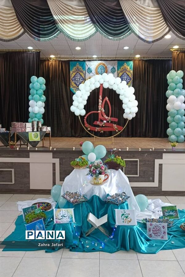 برگزاری مراسم جشن عید غدیر‌ در مدارس آباده