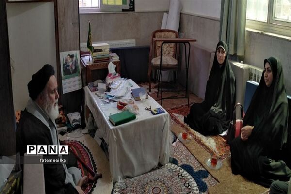 بازدید مدیر آموزش و پرورش فیروزکوه از حوزه علمیه امام صادق ( ع) روستای وشتان