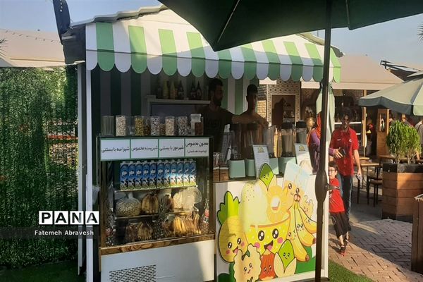 برگزاری جشنواره بستنی و شاه توت در بوستان آب و آتش