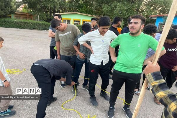 روز اول اردوی تربیتی تشکیلاتی طلایه‌داران فردا ویژه پسران
