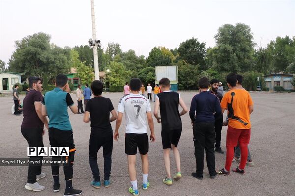 روز اول اردوی تربیتی تشکیلاتی طلایه‌داران فردا ویژه پسران