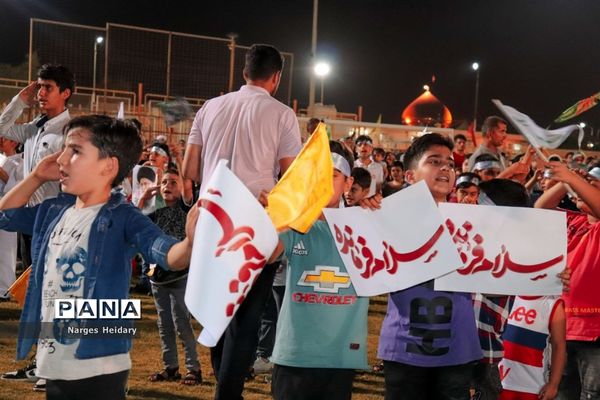 جشن بزرگ غدیر با اجرای سرود سلام فرمانده در امیدیه