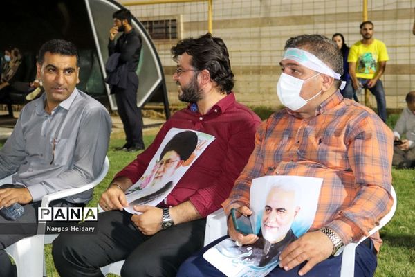 جشن بزرگ غدیر با اجرای سرود سلام فرمانده در امیدیه