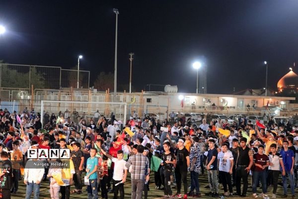 جشن بزرگ غدیر با اجرای سرود سلام فرمانده در امیدیه