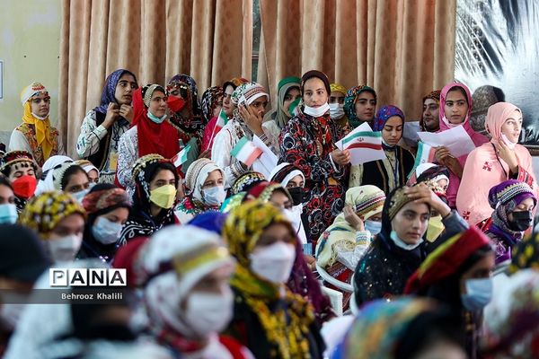 افتتاحیه بیست و یکمین اردوی کشوری دانش‌آموزان دختر عشایر