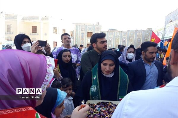 موکب فداییان ولایت سازمان دانش‌آموزی استان  فارس در روز عید غدیر خم