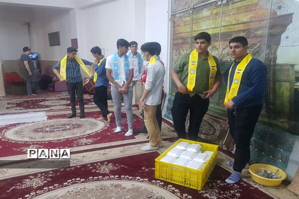 فعالیت‌های اجتماعی مسئولان و پیشتازان در عید غدیر