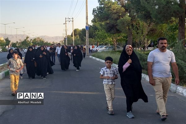 پیاده‌روی غدیر در کاشمر