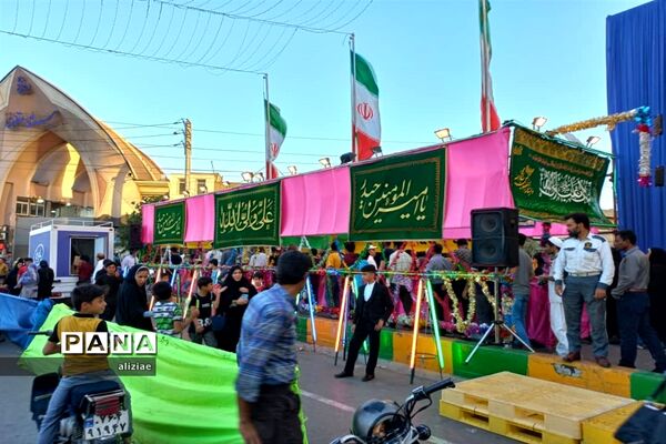 حضور پر شور مردم مشهد در جشن‌های عید غدیر