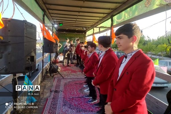 کاروان خودرویی عید غدیر در قم-2