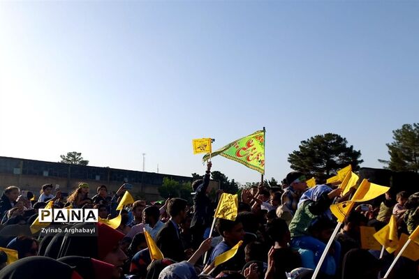 طنین سلام فرمانده در اجتماع غدیریان تربت جام
