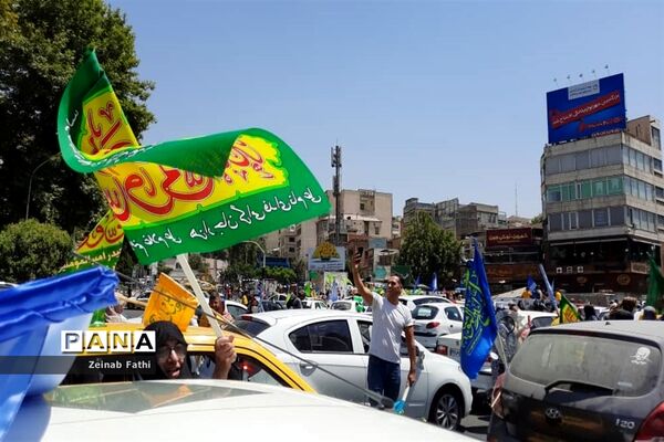 راه‌اندازی کاروان خودرویی شادی به مناسبت عید غدیر خم