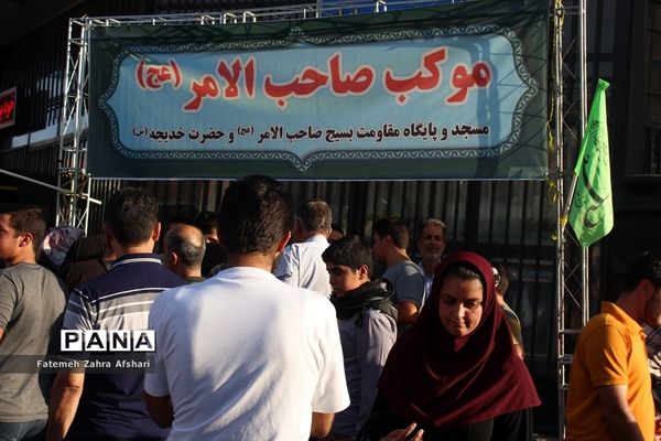 کاروان شادی و جشن پیاده‌روی غدیر تا ظهور در سمنان