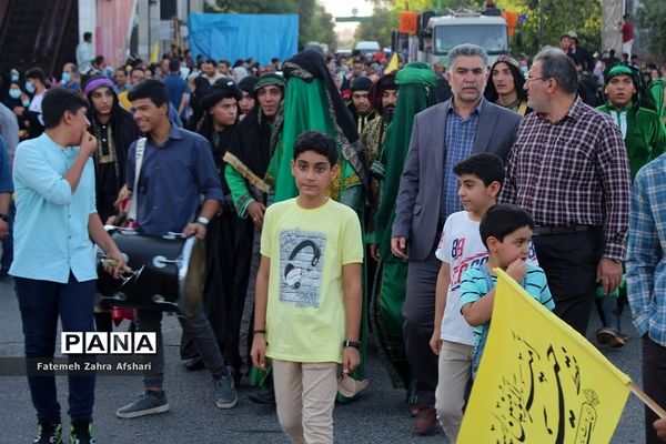 کاروان شادی و جشن پیاده‌روی غدیر تا ظهور در سمنان