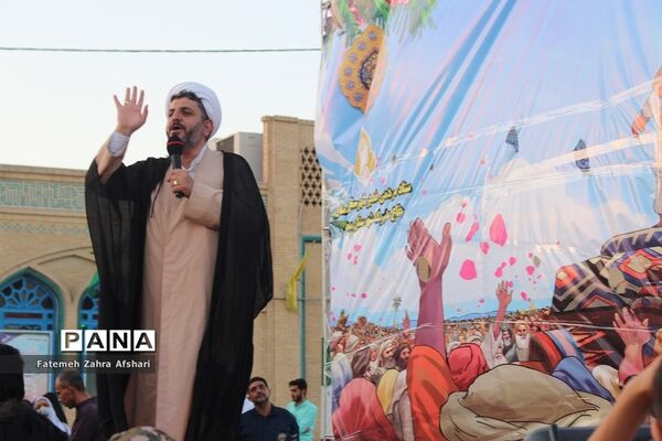 کاروان شادی و جشن پیاده‌روی غدیر تا ظهور در سمنان