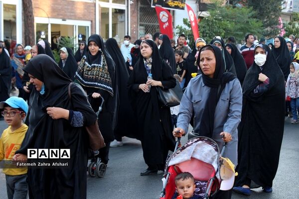 کاروان شادی و جشن پیاده‌روی غدیر تا ظهور در سمنان