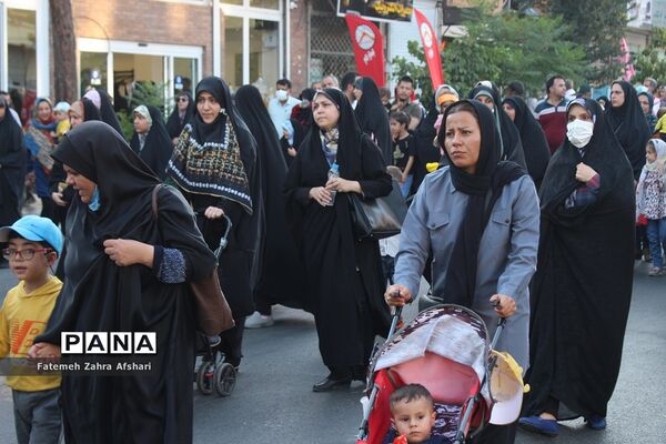 کاروان شادی و جشن پیاده‌روی غدیر تا ظهور در سمنان