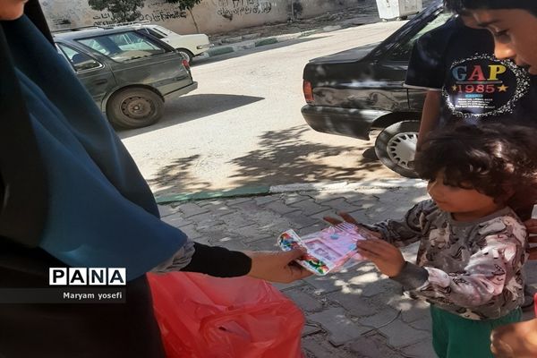 جشن همدلی و کمک به کودکان کار در شهرستان قرچک