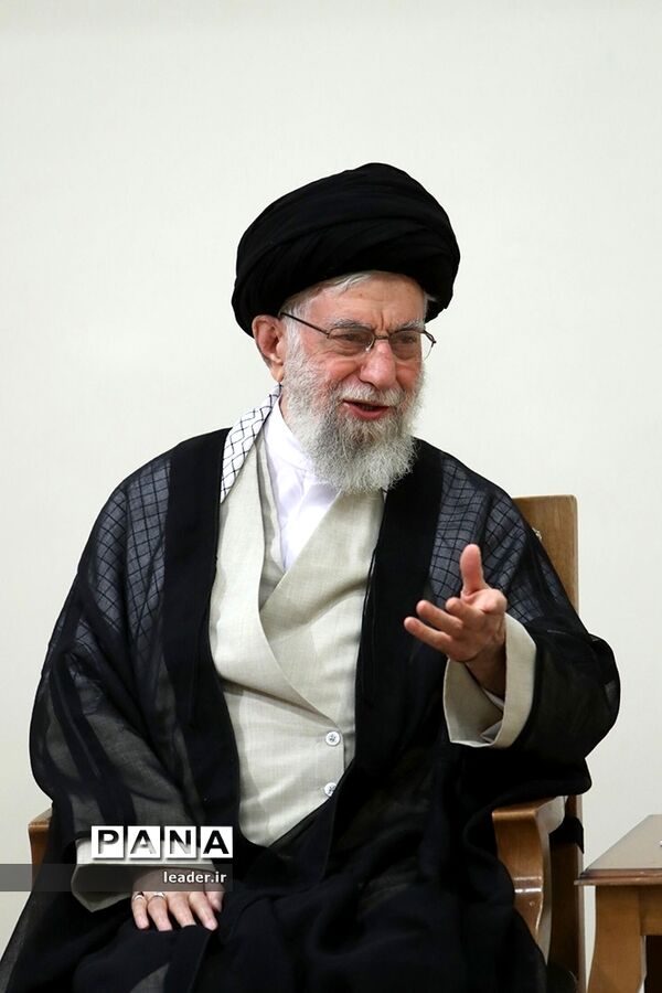 دیدار رئیس‌جمهوری روسیه با رهبر انقلاب اسلامی