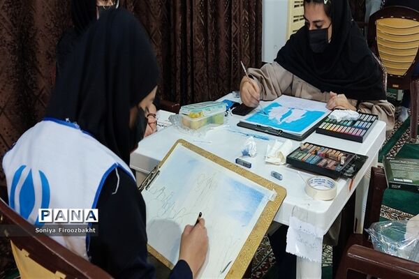 ایستگاه نقاشی در بوشهر