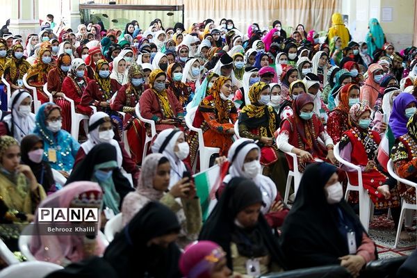 اختتامیه بیست و یکمین اردوی کشوری دانش‌آموزان دختر عشایر