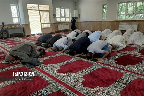 افتتاح نمازخانه دبیرستان یاس