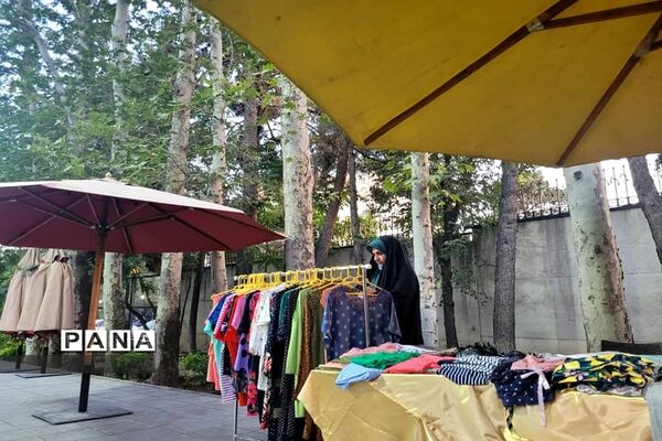 بازارچه کارآفرینی و مشاغل خانگی در باغ نارنج تهران