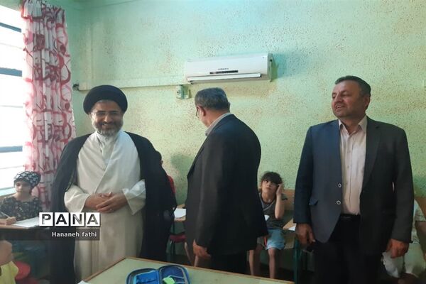 بازدید از کانون رضوان و استخر کاسپین شهرستان محمودآباد
