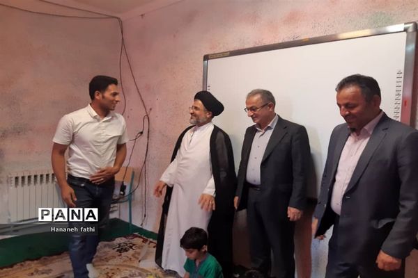 بازدید از کانون رضوان و استخر کاسپین شهرستان محمودآباد