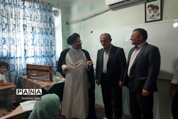 بازدید از کانون رضوان و استخر کاسپین شهرستان محمودآباد