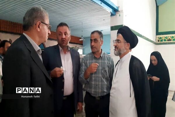 بازدید از کانون رضوان و استخر کاسپین شهرستان محمودآباد