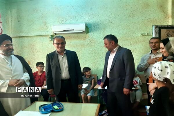 بازدید از کانون رضوان و استخر کاسپین شهرستان محمودآباد