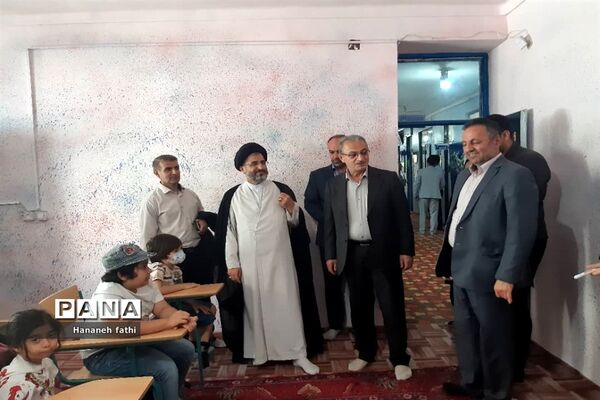 بازدید از کانون رضوان و استخر کاسپین شهرستان محمودآباد