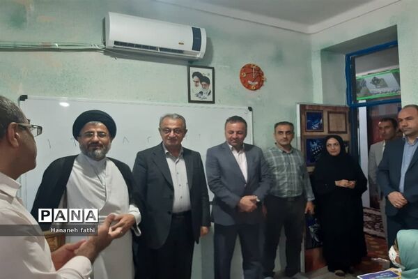 بازدید از کانون رضوان و استخر کاسپین شهرستان محمودآباد