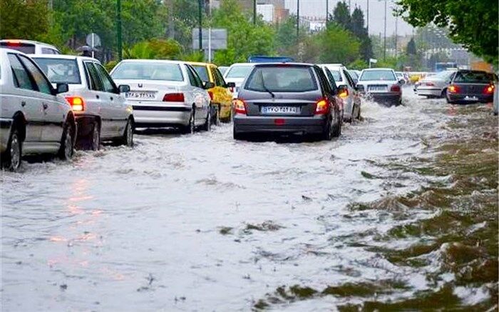 ‌احتمال بالای وقوع سیل در چهار حوضه آبریز