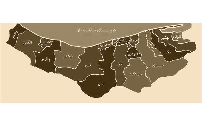 رنگ آبی کرونایی از مازندران رخت بر بست