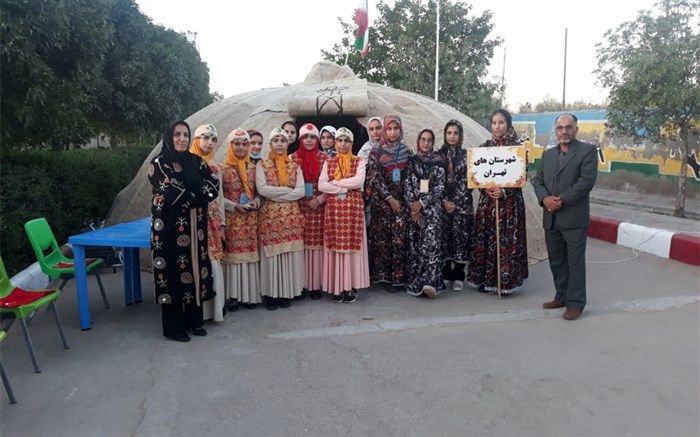 آشنایی با اقوام مختلف ایرانی و آداب و رسوم گوناگون از زیباترین آموخته‌های اردوی عشایری  بود